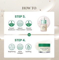 AXIS-Y The Complete Glass Skin Glow 5 Piece Set Korean Skin Care Bundle