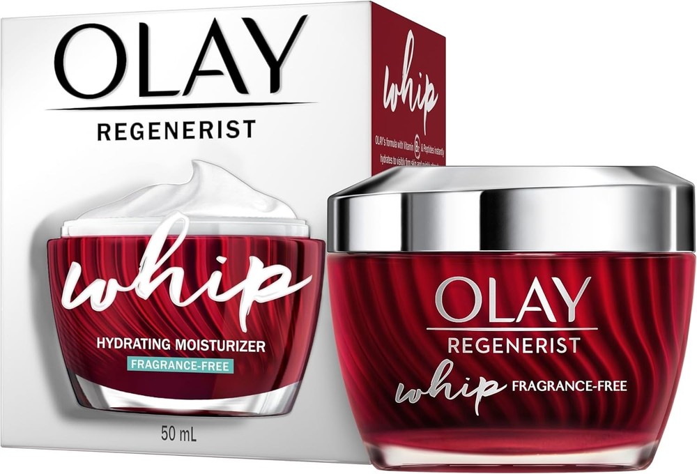 Olay Regenerist Whip Hydrating Moisturizer Fragrance Free New In Box 50ml