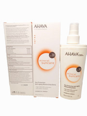 Ahava MINERAL Sun Protection Anti-Aging Moisturizing Spray SPF30 8.5 oz IN BOX