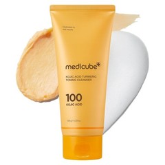 medicube Facial Cleanser Kojic Acid Turmeric Whip Foam for Brightening Skin (BN)