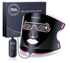 Red Light Therapy for Face – Anti-Aging, Wrinkles & Acne with 7 Modes, LED