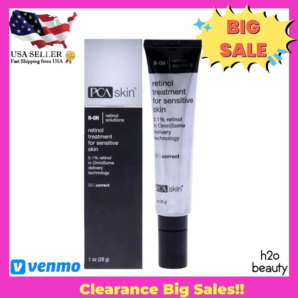 C PCA Skin Retinol Treatment for Sensitive Skin 29.5g 1oz EXP 7/26 NEW FAST SHIP