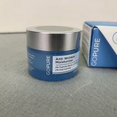 GoPure Anti Wrinkle Moisturizer 1.7 fl.oz/50 ml New Sealed NIB Exp 07/26