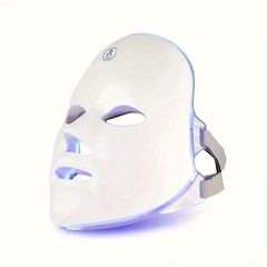 Red Light Therapy Mask 7-Color LED Face Mask Light Therapy Device with 850nm