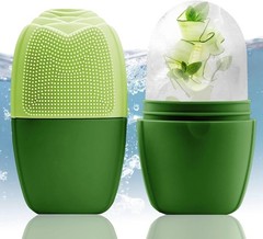Set 2 Ice Face Roller Ice Cube Beauty Massage Silicone Ice Mold Eye Puffiness