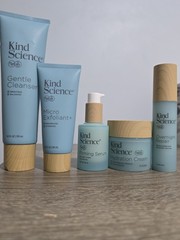 Kind Science 5-Piece Deluxe Anti-Aging Skin Care Set for Day + Night Hydration