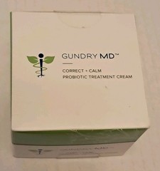 Gundry MD Correct + Calm Probiotic Treatment Cream 1.69 Fl Oz. 50 ML New Sealed