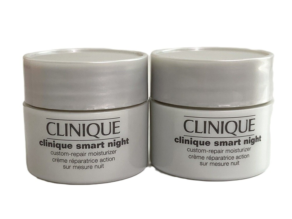 Clinique Smart Night Custom-Repair Moisturizer Dry Combination 1 oz /30ml TOTAL