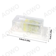 5-100pc 5 Pin Crystal Multi-Tips Replace Needle For Beauty Facial Skin Care Tool