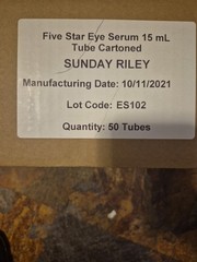 Sunday Riley 5 STARS Retinoid + Niacinamide Eye Serum – 0.5 fl. oz