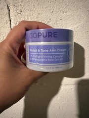 GoPure Sculpt & Tone Arm Cream