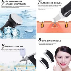 10IN1 Facial Hydra Dermabrasion Hydro Water Jet Aqua Skin Deep Cleansing Machine