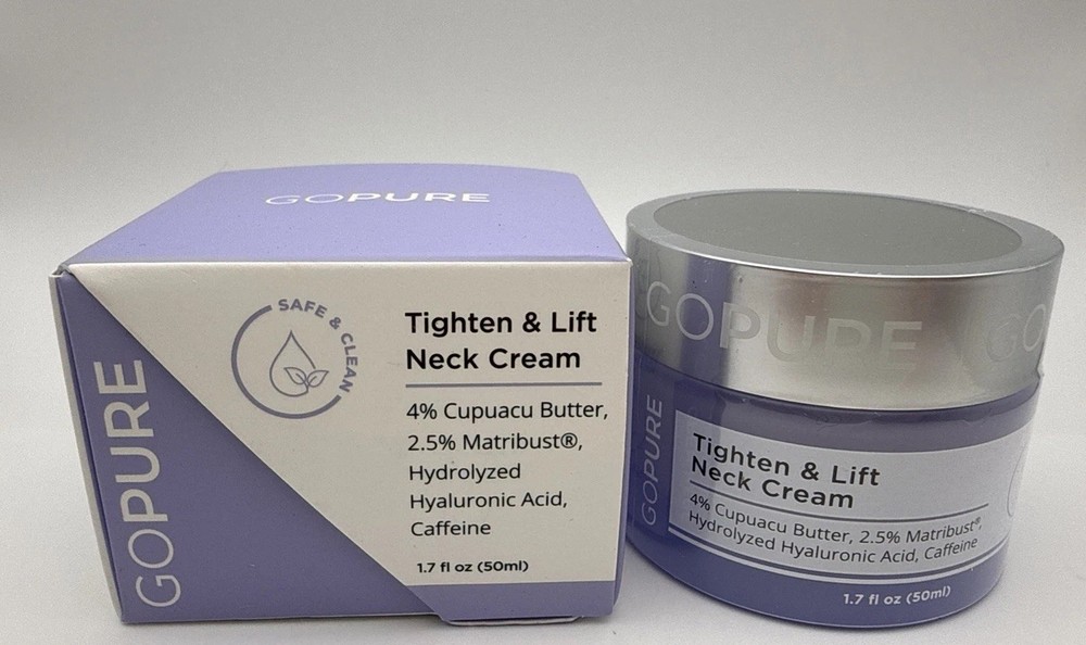 GOPURE Tighten & Lift Neck Firming Cream Anti-Aging cream 50ml In Box SEALED