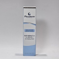 Plexaderm Skincare Dual Action Repair Cream Anti-Aging Duo 1%Retinol+2kuchiol