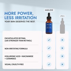 MAELOVE Moonlight Advanced Retinal Super Serum, 10x Stronger than Regular Ret…