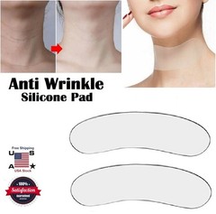 1/2x Washable & Reusable Silicone Neck Patch Smooth Removal Pads Skin Care