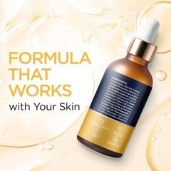 Vitamin C Serum for Face with Stem Cells Hyaluronic Acid Vitamin E Aloe Vera For