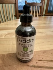 PURA D’OR Natural Organic Vitamin E Oil Super Blend 70,000 IU, 4fl oz FREE SHIP