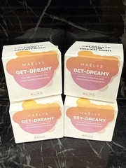 4x MAELYS Get-Dreamy overnight toning body whip 1oz TRAVEL SIZE NEW 🔥4oz total