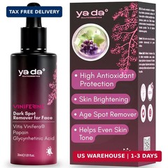 Dark Spot Remover for Face – Grape Extract Viniferine | Brightening Serum and Ag