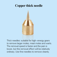 Ozone Tips & Thin Tips & Thick Copper Tips For 2 In1 PAA Fibroblast Plasma Pen