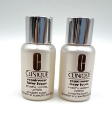 2* Clinique Repairwear Laser Focus Smooth,Restores, Corrects Serum 0.5 oz*2=1 oz