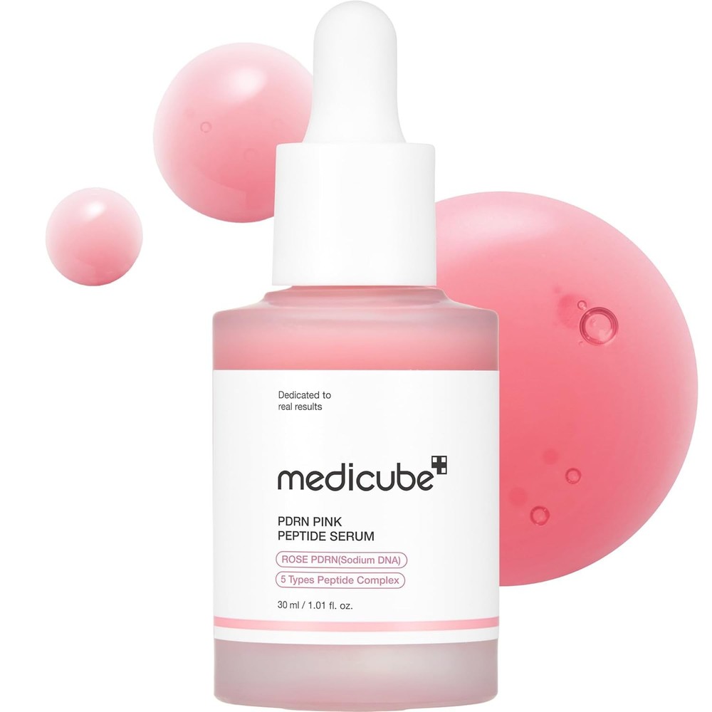 MEDICUBE PDRN Pink Peptide Glow Serum 30ml (1.01 fl.oz)Niacinamide Hydrating Kor