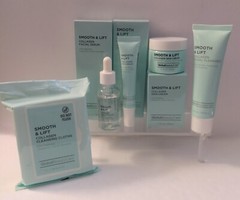 Global Beauty Care Smooth And Lift Collagen Facial Skin Care 5 Piece Kit