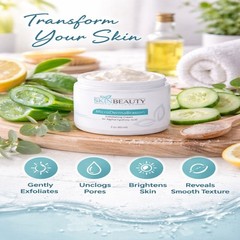 MicroDermaBrasion Cream with Alpha Hydroxy and Glycolic Reduce the thickness