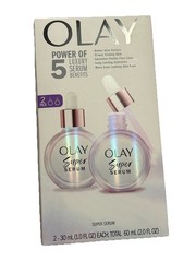 Olay Super Serum Power of 5 Luxury Serums Pack of 2 Clinically Tested & Proven