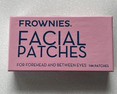 Frownies Facial Patches for Forehead & Between Eyes Smooths Fine Wrinkles 144 ct