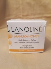 Lanoline Manuka Honey Night Recovery Creme w/Lavender & Evening Primrose 1.76 oz