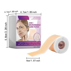3 In 1 Microneedle Anti-Aging Patch Roll Microneedle Care Face Firming Patches