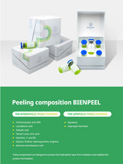 BIENPEEL Biphasic Peel 5*6 ml (5 vials) – Korean All Season Buffered Facial Peel