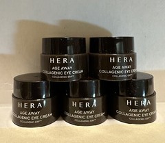 HERA Age Away Collagenic Eye Cream 5ml X 5 Pcs = 25ml Anti-wrinkle K-Beauty