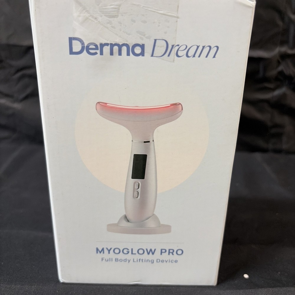 Derma Dream Myoglow Pro Full Body Lifting Device Adjustable Heat NEW OPEN BOX