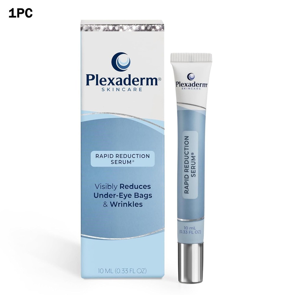 1-3X Plexaderm Rapid Reduction Eye Serum,Visibly Reduces Under-Eye Bags,Wrinkles