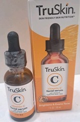 Truskin Vitamin C Facial Serum W/ Vitamin E & Hyaluronic Acid Aloe New 2 Fl Oz