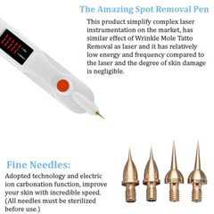 1 Set Beauty Monster Fibroblast Plasma pen Spot Mole Tattoo Removal Pen Needle