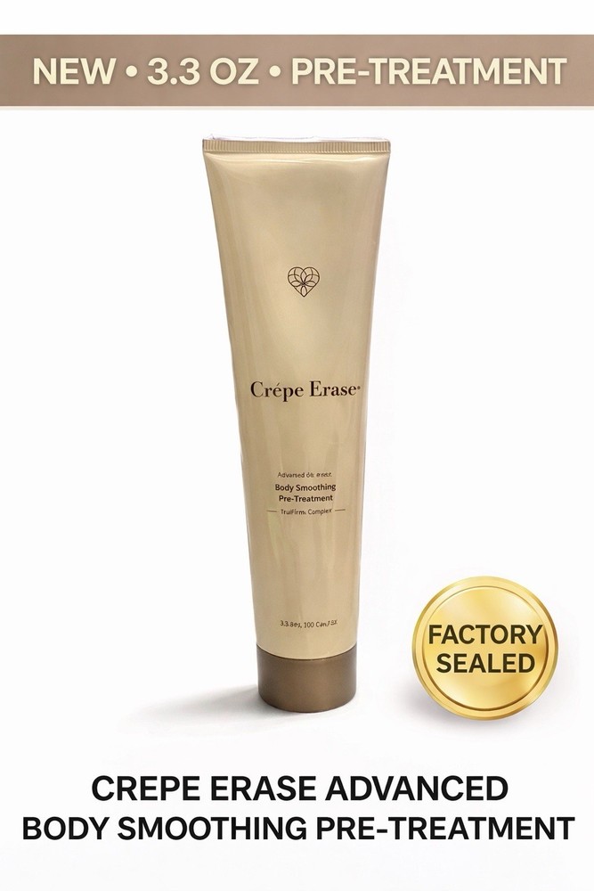 Crepe Erase Advanced Body Smoothing Pre-Treatment 3.3 oz New TruFirm Sealed
