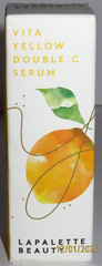 Lapalette Beauty – Vita Yellow Double C Serum 1.18 oz. Anti-Aging Brighten Skin