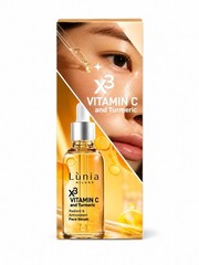 Lùnia Milano Vitamin C & Turmeric Face Serum 50ml Radiant Antioxidant Glow