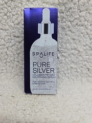 SpaLife Pure Silver Hyaluronic Pearl Serum 3.7 oz. Collagen Infused