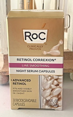 RoC RETINOL CORREXION Line Smoothing Night Serum – 30 Capsules ~ Brand New!