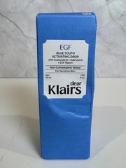 Dear Klairs EGF Blue Youth Activating Drop Guaiazulene Adenosine 50ml New