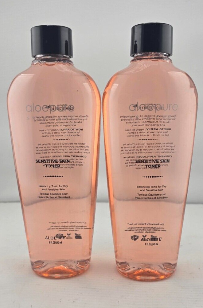 ALOETTE SENSITIVE SKIN TONER 8fl oz / 240 ml