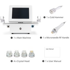 Gold Micro Beauty Machine for Facial Skin Care Wrinkle Acne Scar Removal Salon