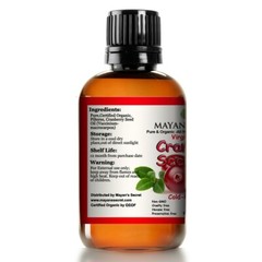 Cranberry Seed Oil -Virgin Organic USDA Certified Cold Pressed Anti-Aging Secret