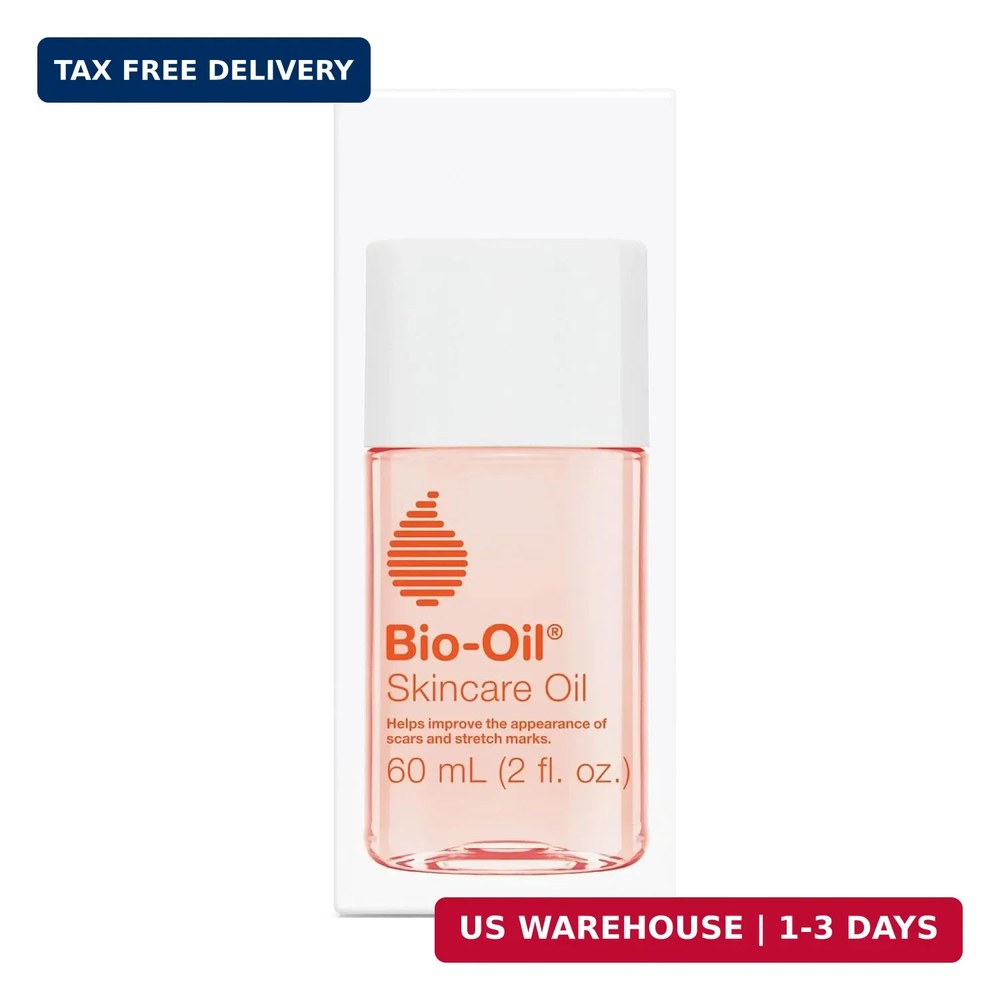Bio-Oil Skincare Body Oil Serum, Face and Body Moisturizer with Vitamin E & A, f