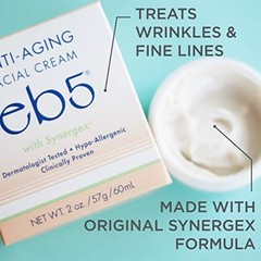 eb5 Classic Anti-Aging Facial Cream with Synergex, Clinically Proven
